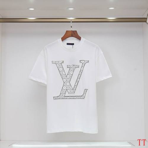 LV  t-shirt men-5852(S-XXL)