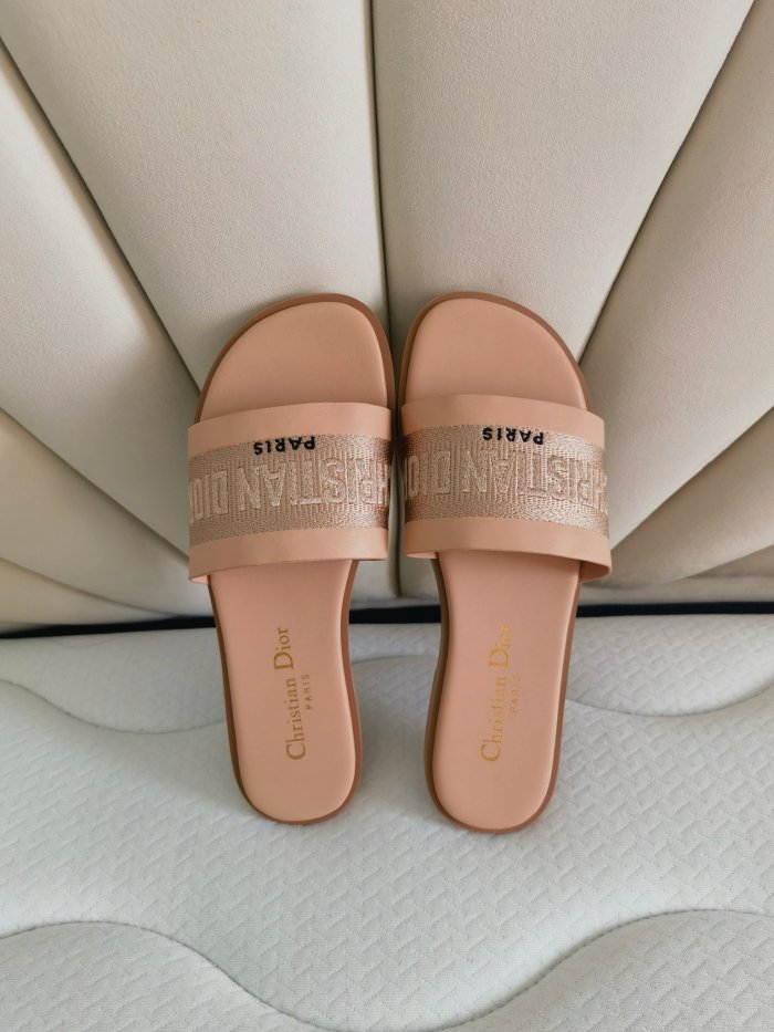 Dior women slippers 1：1 quality-283