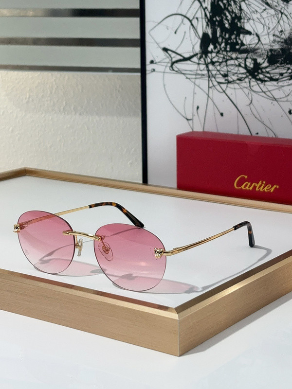 Cartier Sunglasses AAAA-5232