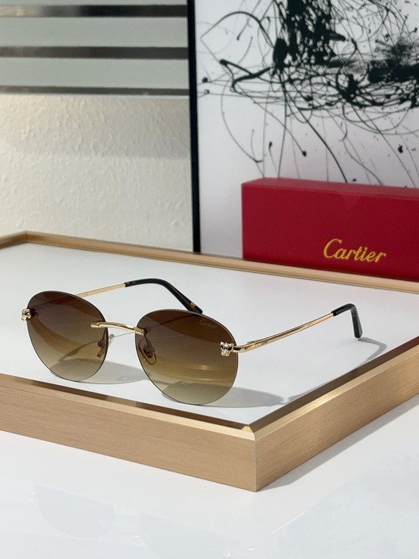 Cartier Sunglasses AAAA-5234