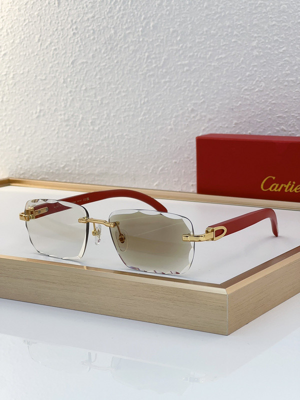 Cartier Sunglasses AAAA-5737