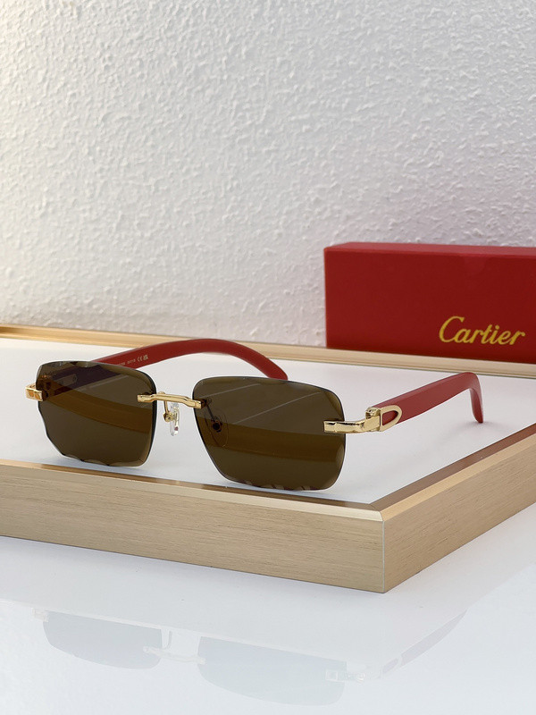 Cartier Sunglasses AAAA-5734