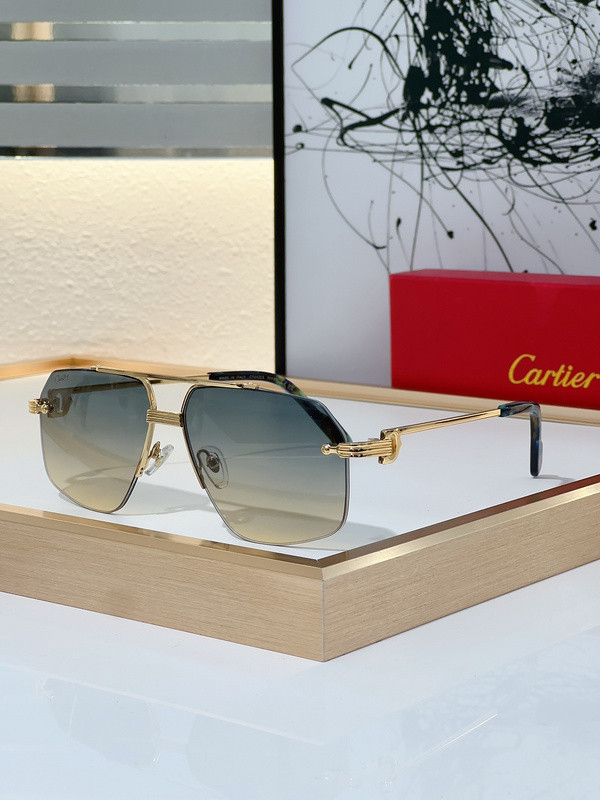 Cartier Sunglasses AAAA-5471