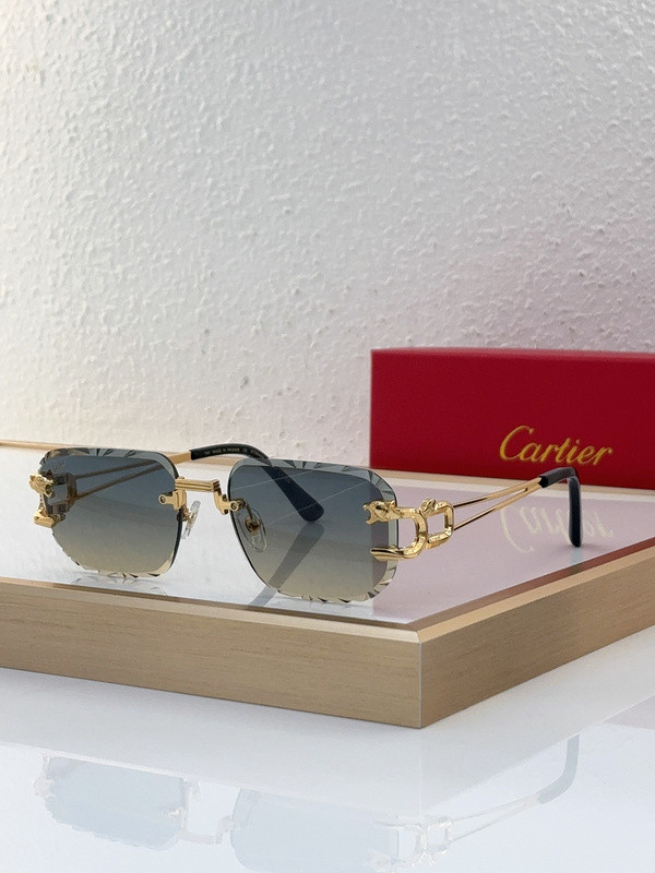Cartier Sunglasses AAAA-5792