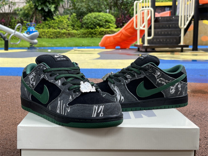 Authentic There Skateboards x Nike SB Dunk Low