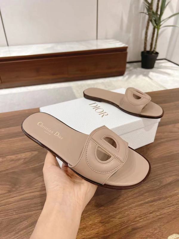 Dior women slippers 1：1 quality-338