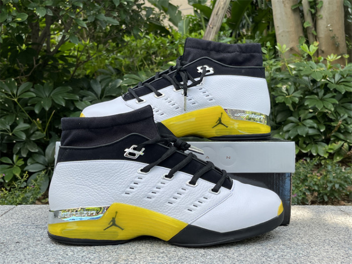 Authentic  Air Jordan 17 Low “Lightning” (regular boxes)