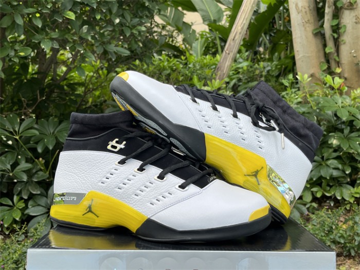 Authentic  Air Jordan 17 Low “Lightning” (regular boxes)