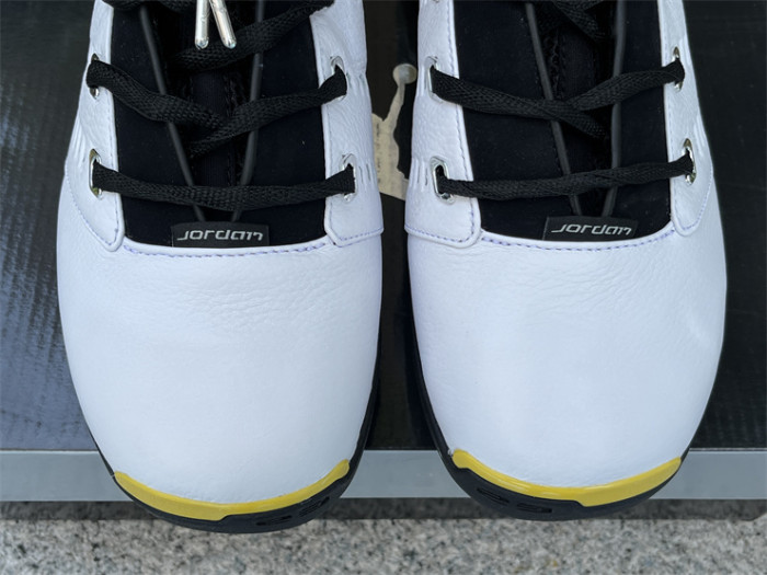 Authentic  Air Jordan 17 Low “Lightning” (regular boxes)