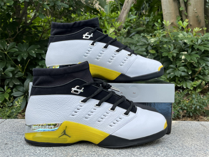 Authentic  Air Jordan 17 Low “Lightning” (regular boxes)
