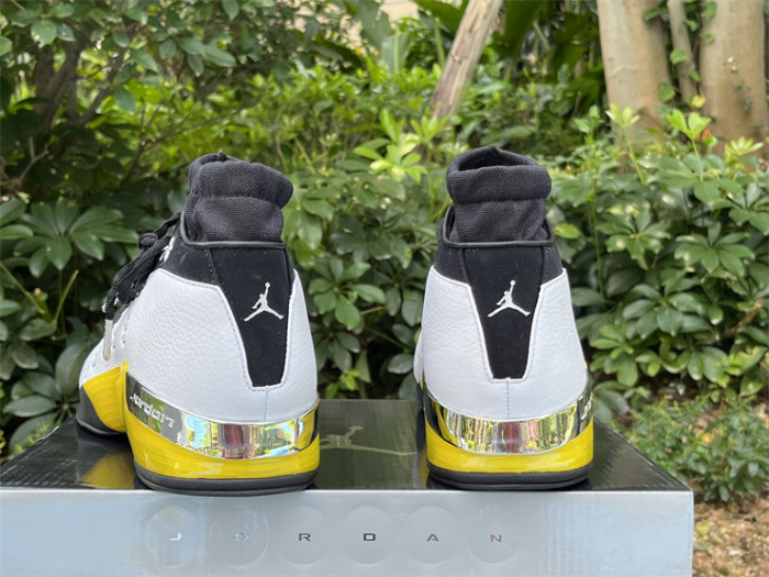 Authentic  Air Jordan 17 Low “Lightning” (regular boxes)