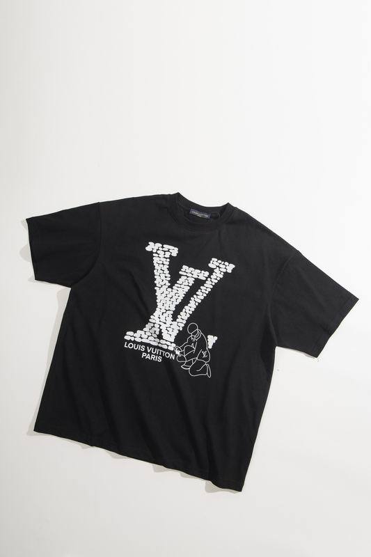 LV  t-shirt men-6464(S-XL)