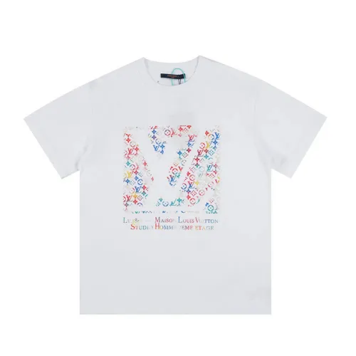 LV  t-shirt men-6515(XS-L)