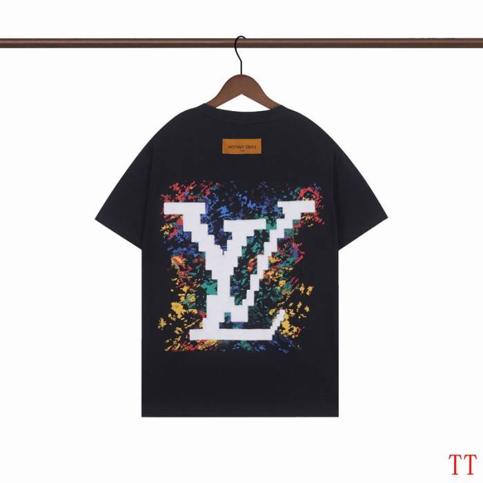 LV  t-shirt men-6336(S-XXXL)