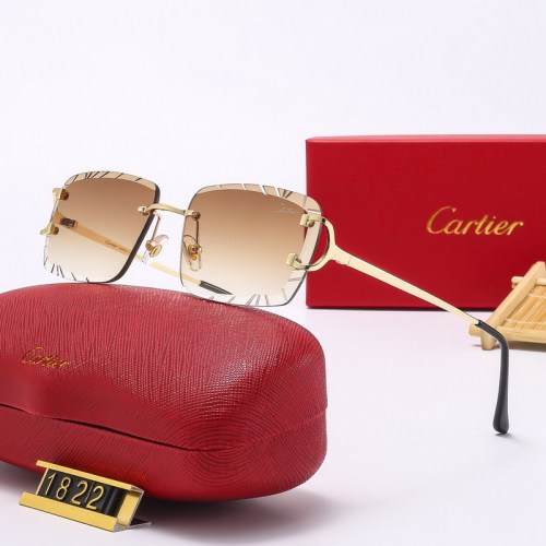 Cartier Sunglasses AAA-2848