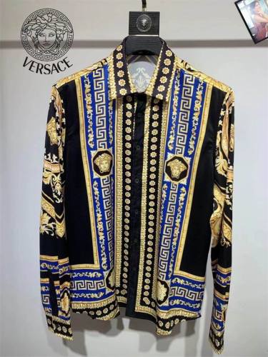 Versace long sleeve shirt men-306(S-XXL)