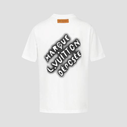 LV  t-shirt men-6836(XS-L)