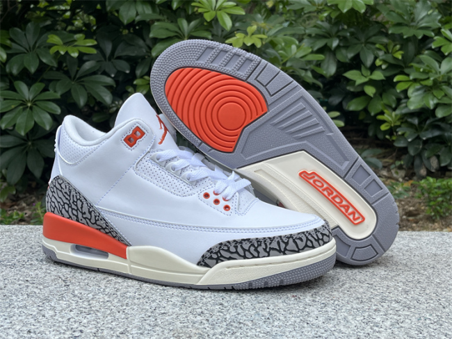 Authentic  Air Jordan 3 “Georgia Peach”  Women Shoes