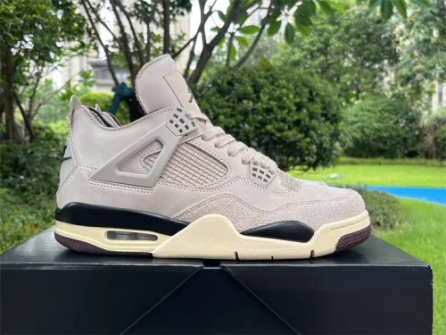 Authentic  A Ma Maniere x Air Jordan 4 “Fossil Stone”