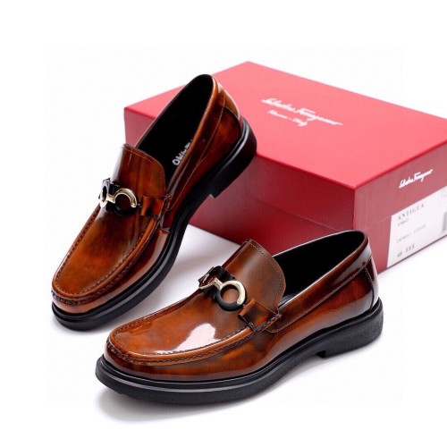 Ferragamo Men shoes 1：1 quality-424