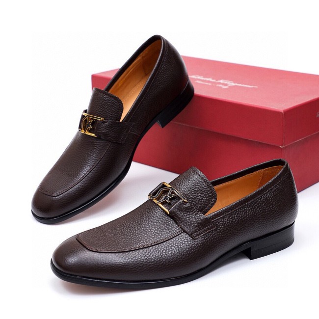 Ferragamo Men shoes 1：1 quality-426