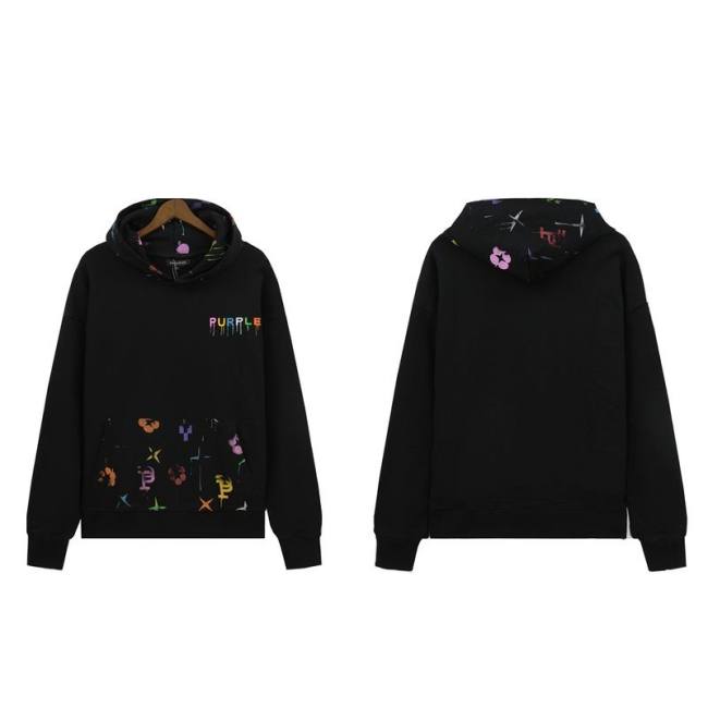 Purple men Hoodies-021(S-XL)