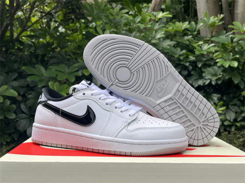 Authentic Air Jordan 1 Low 85 “Metallic Black”  Women