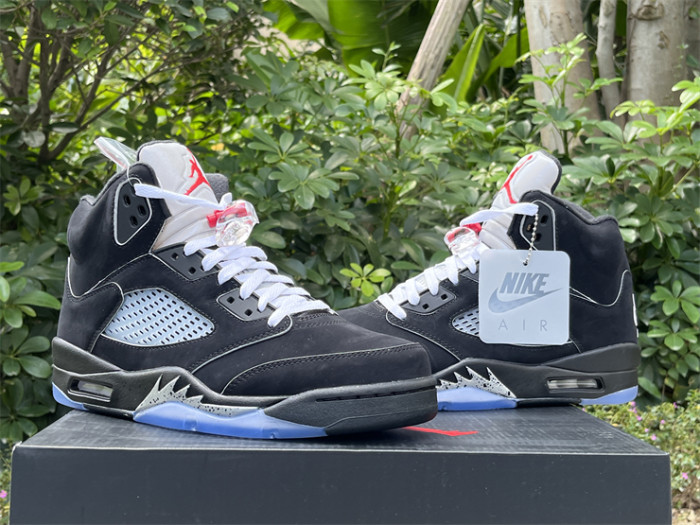 Authentic Air Jordan 5 “Black Metallic Reimagined”
