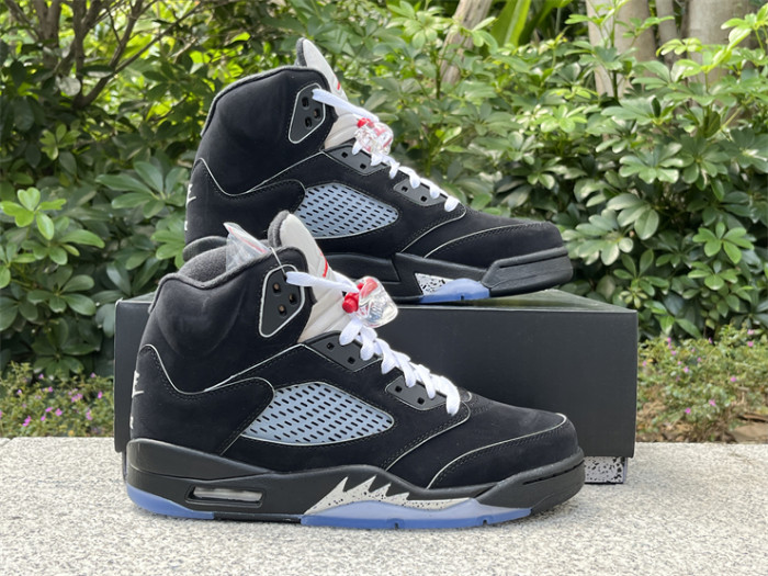 Authentic Air Jordan 5 “Black Metallic Reimagined”