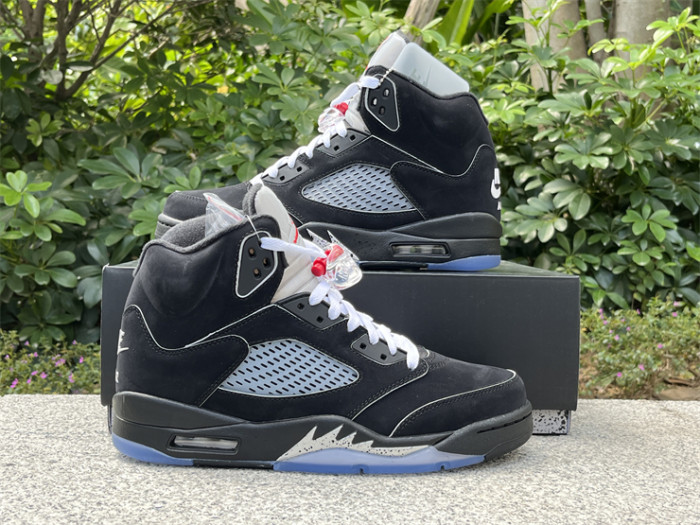 Authentic Air Jordan 5 “Black Metallic Reimagined”