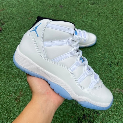 Authentic Air Jordan 11 “Legend Blue”  2024  GS