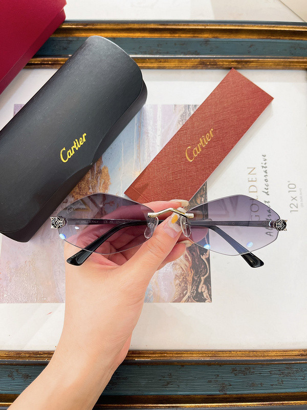 Cartier Sunglasses AAAA-6014