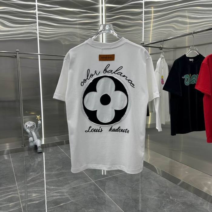 LV  t-shirt men-6990(S-XXL)