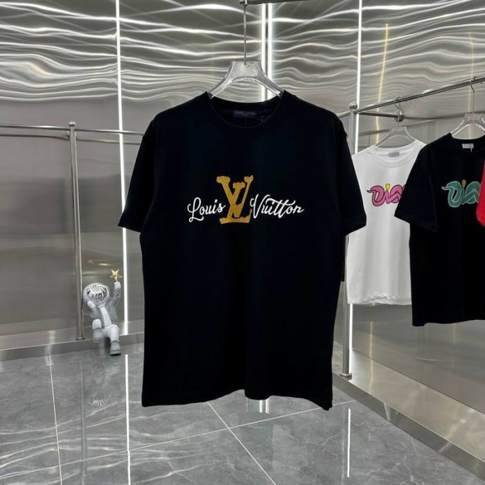 LV  t-shirt men-7045(S-XXL)