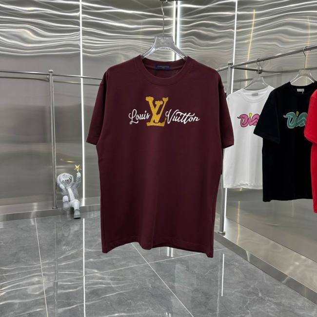 LV  t-shirt men-7047(S-XXL)
