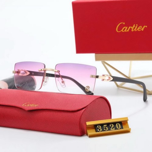 Cartier Sunglasses AAA-3604