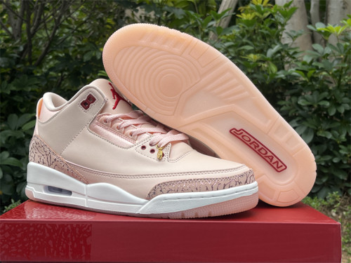 Authentic  Air Jordan 3“Valentine's Day” Women