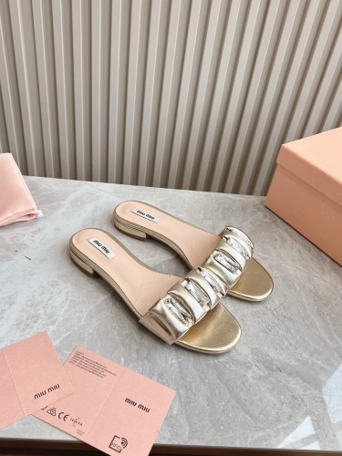 Miu Miu women slippers 1：1 quality-069