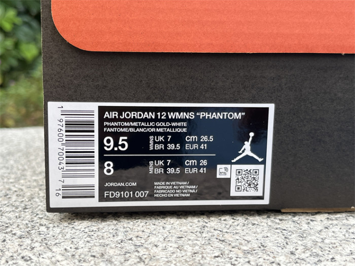 Authentic  Air Jordan 12 “Phantom”