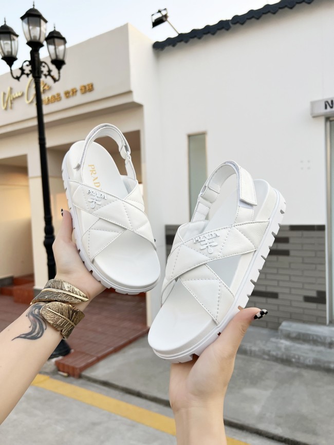 Prada women slippers 1：1 quality-137