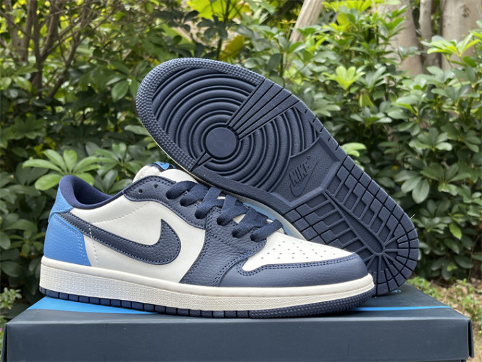 Authentic Air Jordan 1 Low OG “Obsidian”  GS