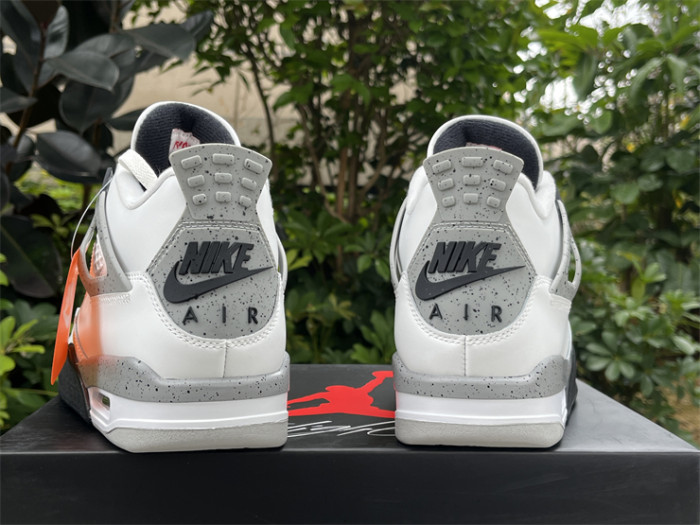 Authentic Air Jordan 4 OG “White Cement”  2025