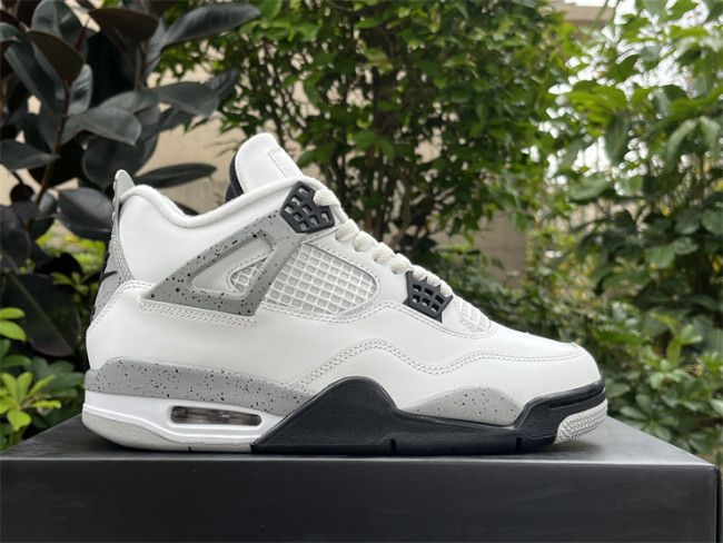 Authentic Air Jordan 4 OG “White Cement”  2025