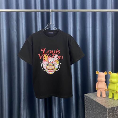 LV  t-shirt men-7233(XS-XL)