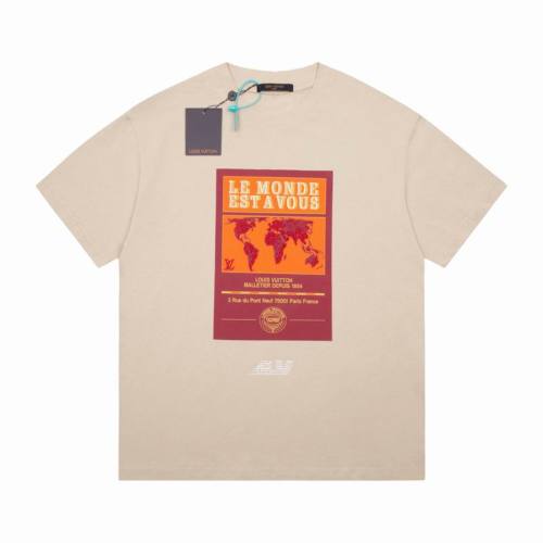 LV  t-shirt men-8443(XS-L)