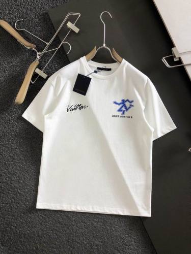 LV  t-shirt men-7441(M-XXXL)