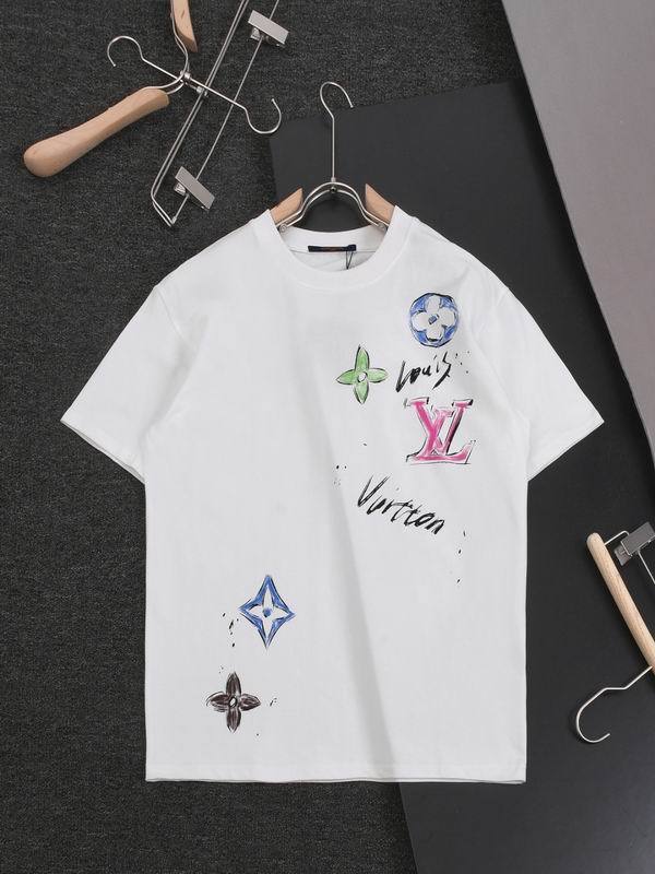 LV  t-shirt men-8344(S-XL)