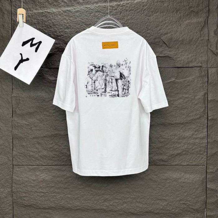 LV  t-shirt men-8738(XS-L)