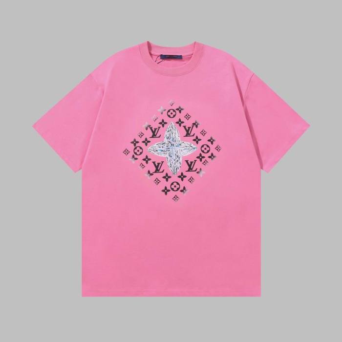 LV  t-shirt men-8370(S-XL)