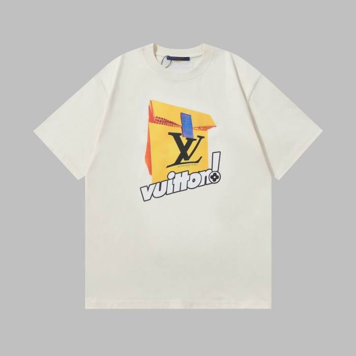 LV  t-shirt men-8387(S-XL)
